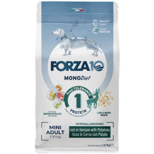 FORZA10 Mini Diet, dziczyzna i ziemniaki - 1,5 kg