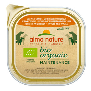 Almo Nature BioOrganic Maintenance, 9 x 300 g - Z biokurczakiem i bioziemniakami