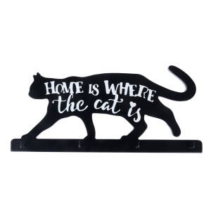 TIAKI wieszak "Home Is Where The Cat Is" - 1 szt.