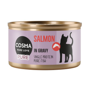 Korzystny pakiet Cosma Pure, 12 x 80 g - Łosoś
