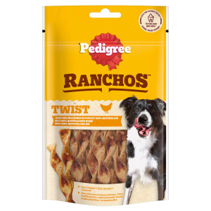 Pedigree Ranchos Twists - Kurczak, 8 x 60 g