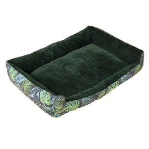 TIAKI Jungle Collection przytulne legowisko - Dł. x szer. x wys.: 90 x 60 x 20 cm