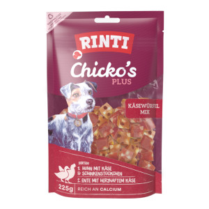 RINTI Extra Chicko Plus, kosteczki - 225 g