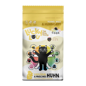 Lucky Lou Kitten, drób i kurczak - 9 kg