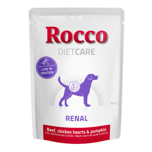 Rocco Diet Care Renal, wołowina i kurczak z dynią - w saszetkach 300g - 12 x 300 g
