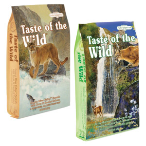 Pakiet próbny Taste of the Wild, 2 x 2 kg - 2 smaki