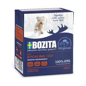 Pakiet Bozita w galarecie, 12 x 370 g - Kurczak