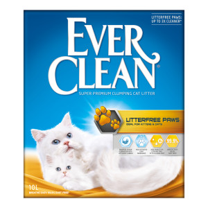 2x10l Litterfree Paws Ever Clean® kattsand