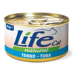 Life Cat Natural Adult, 6 x 85 g - Tuńczyk