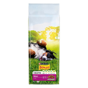 Bonzo Maxi z wołowiną karma dla psów - 2 x 15 kg