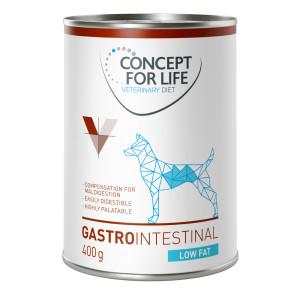 Concept for Life Veterinary Diet Gastro Intestinal Low Fat - 6 x 400 g