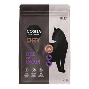 Cosma sucha karma, kaczka i kurczak - 2 kg