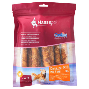 Hansepet pałeczki do żucia z filetem z kurczaka, XL - 450 g