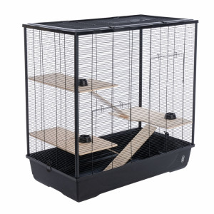 TIAKI klatka dla szczurów i szynszyli - Dł. x szer. x wys.: 100 x 54 x 100 cm