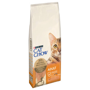 Purina Cat Chow Adult, kaczka - 2 x 15 kg