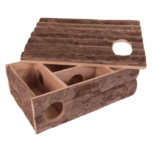 Trixie Leif domek dla małych zwierząt - Dł. x szer. x wys.: 35 x 25 x 11,5 cm
