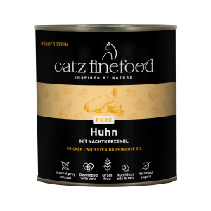 catz finefood Pure, 6 x 800g/750g - Kurczak, 6 x 800 g