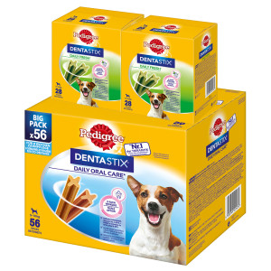 56st Dentastix + 56st Dentastix Fresh Small Pedigree godius hund