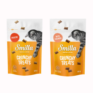 Smilla Crunchy Treats Adult - Pakiet mieszany (drób + łosoś)