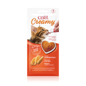 Catit Creamy, 4 x 10 g - Kurczak