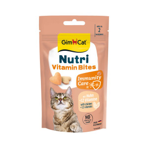 GimCat Nutri Vitamin Bites, z kurczakiem - 40 g