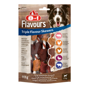 8in1 Triple Flavour Skewers - 113 g (6 szt.)
