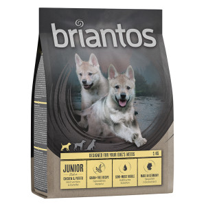 Briantos Junior, kurczak z ziemniakami, bez zbóż - 4  x 1 kg