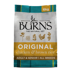 Burns Adult & Senior Original, kurczak i brązowy ryż - 6 kg