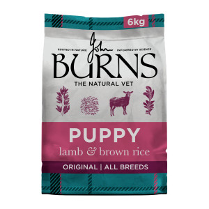 Burns Puppy Original, jagnięcina i ryż - 6 kg
