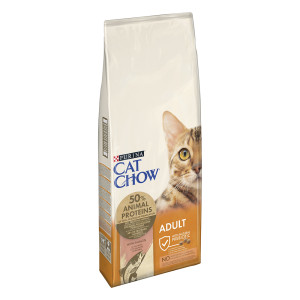 PURINA Cat Chow Adult, łosoś - 15 kg