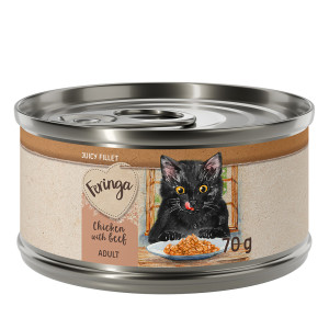 Feringa Juicy Fillet, 12 x 70 g  - Kurczak z wołowiną, 12 x 70 g