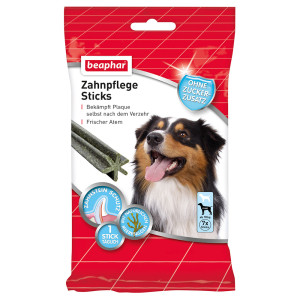 Beaphar Sticks, przysmak pielęgnujący zęby - Rozmiar M, 7 szt.