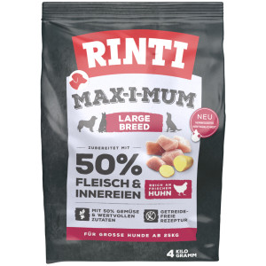 RINTI Max-I-Mum Large Breed, kurczak - 2 x 4 kg