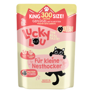 Lucky Lou Lifestage Kitten, 6 x 300 g - Drób