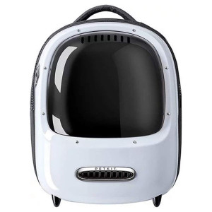 Petkit Breezy 2 Smart Pet Carrier, plecak transportowy - Biały: dł. x szer. x wys.: 46 x 35,5 x 59 cm