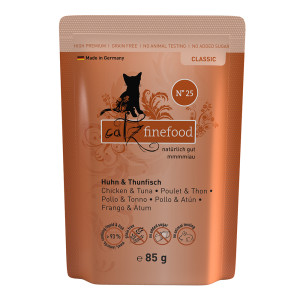 catz finefood, 8 x 85 g - Kurczak i tuńczyk