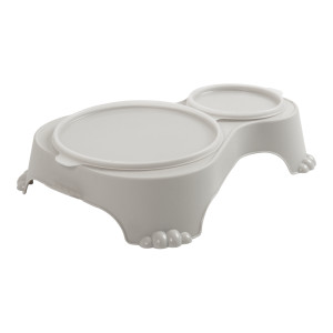 Rotho MyPet Duo miska na karmę Sally - Beżowa: 1000 ml + 280 ml