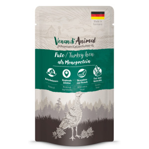 Venandi Animal Monoprotein, 12 x 125 g - Indyk