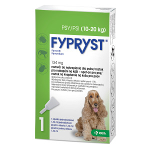 Fypryst Spot-On dla psów - 134 mg