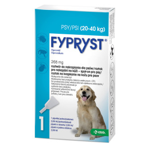 Fypryst Spot-On dla psów - 268 mg