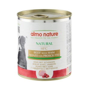 Almo Nature HFC, 6 x 280 g / 290 g - Wołowina z szynką, 290 g