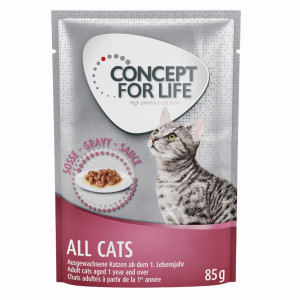 Concept for Life All Cats w sosie - 24 x 85 g