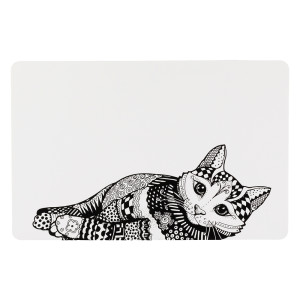 Trixie Kot podkładka pod miskę  - Dł. x szer.: 44 x 28 cm