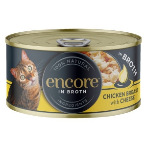 Encore karma mokra w puszce, 48 x 70 g - Pierś z kurczaka z serem