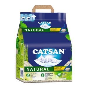 Catsan Natural żwirek zbrylający się - 8 l