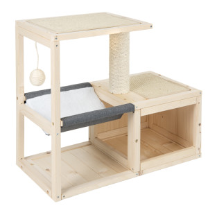 Modern Living domek dla kota Bora Bora - Dł. x szer. x wys.: 70 x 35 x 60 cm