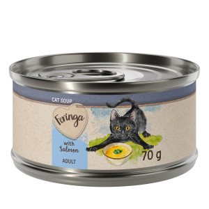 Feringa cat soup, zupa dla kota, 12 x 70 g - Łosoś