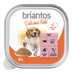 Briantos Delicious Paté, 27 x 300 g - Wołowina