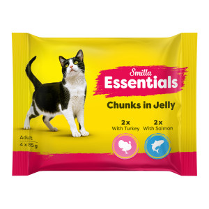 Smilla Essentials kawałeczki w galarecie, w saszetkach - 4 x 85 g