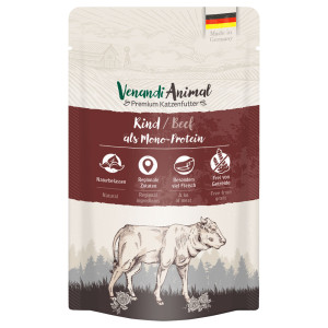 Venandi Animal Monoprotein, 12 x 125 g - Wołowina